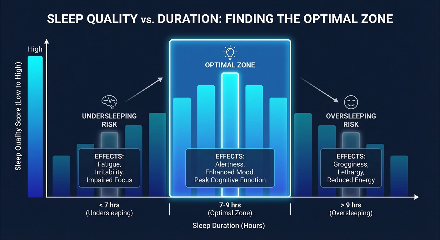 Quality beats duration: 7 hours of deep sleep outperforms 9 hours of fragmented sleep