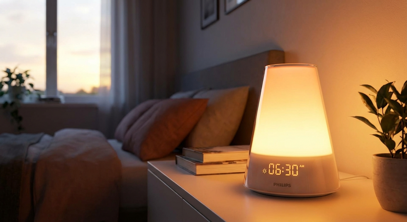 Philips SmartSleep HF3520 Wake-Up Light Alarm Clock